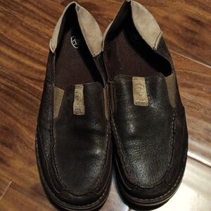 Ariat Men's Cruiser Vintage Brown Bomber Slip-On leather Shoes  Size 9.5 D